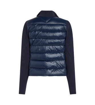 Tommy Hilfiger Daunenjacke mit kontrastierenden marineblauen rmeln