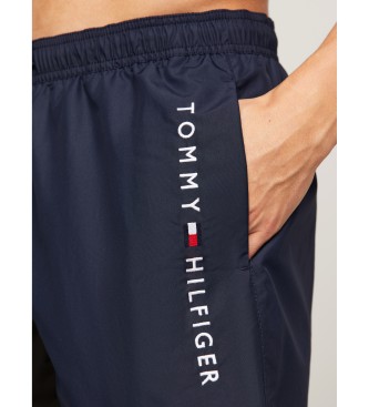 Tommy Hilfiger Adjustable waist swimming costume navy