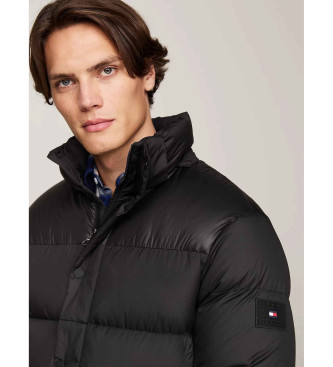 Tommy Hilfiger Quilted down jacket with hood, black