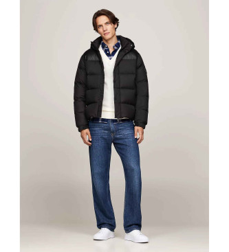 Tommy Hilfiger Quilted down jacket with hood, black