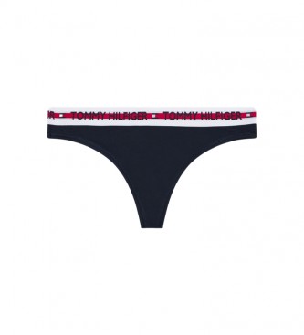 Tommy Hilfiger Elastic G-string with navy inscription