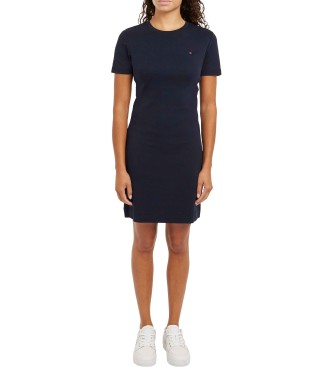 Tommy Hilfiger Neu Cody Str navy Kleid