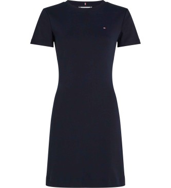 Tommy Hilfiger Neu Cody Str navy Kleid