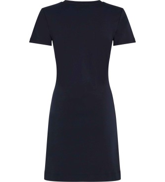 Tommy Hilfiger Neu Cody Str navy Kleid