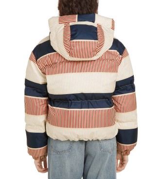 Tommy Hilfiger Quilted jacket with distinctive multicolour print