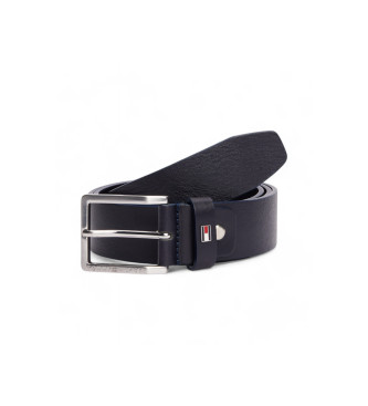 Tommy Hilfiger Leather belt Oliver Adj 3.5 navy