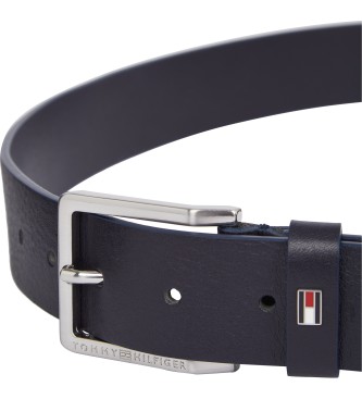 Tommy Hilfiger Ceinture en cuir Oliver Adj 3.5 navy