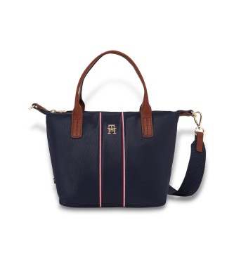 Tommy Hilfiger Bolso tote con cinta distintiva marino
