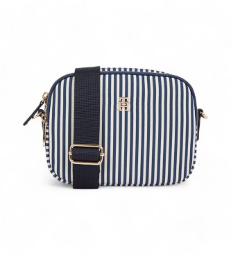 Tommy Hilfiger Poppy summer shoulder bag white, navy