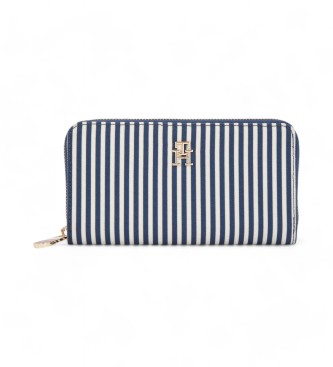 Tommy Hilfiger Portafoglio Poppy bianco, blu scuro