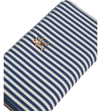 Tommy Hilfiger Portafoglio Poppy bianco, blu scuro