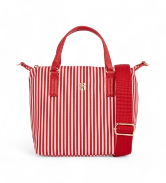 Tommy Hilfiger Borsa tote estiva con papavero rosso