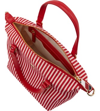 Tommy Hilfiger Borsa tote estiva con papavero rosso