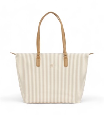 Tommy Hilfiger Poppy Summer beige tote bag