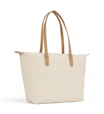 Tommy Hilfiger Poppy Summer beige tote bag