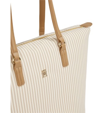 Tommy Hilfiger Poppy Summer beige tote bag