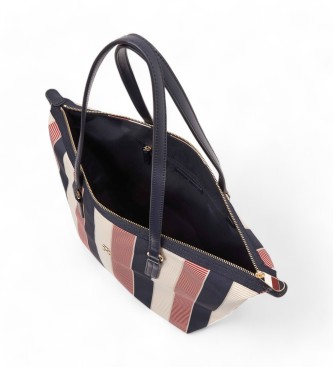 Tommy Hilfiger Bolsa Poppy Stripe Multicolorida