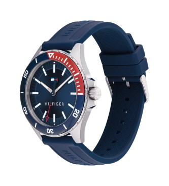 Tommy Hilfiger Analoguhr Edelstahl Marine