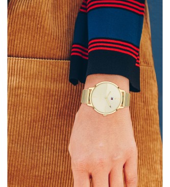 Tommy Hilfiger Relgio analgico Golden Pvd