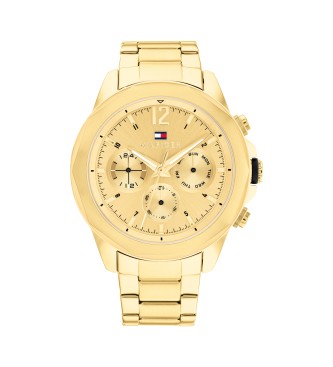 Tommy Hilfiger Analogue Clock Pvd Yellow gold plated