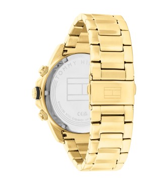 Tommy Hilfiger Analogue Clock Pvd Yellow gold plated