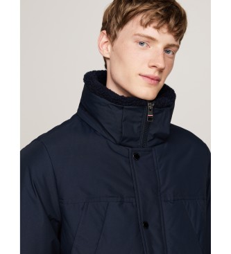 Tommy Hilfiger Parka matelasse de style utilitaire marine