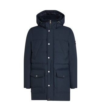 Tommy Hilfiger Parka matelasse de style utilitaire marine