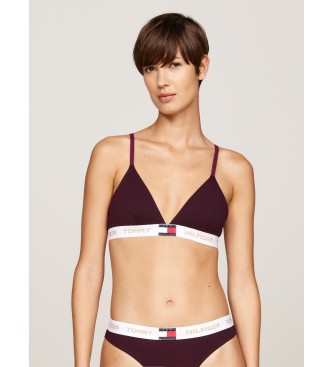 Tommy Hilfiger Soutien-gorge triangle Rp marron