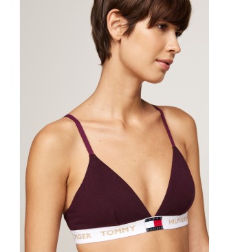 Tommy Hilfiger Sujetador Rp Triangle granate