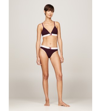 Tommy Hilfiger Soutien-gorge triangle Rp marron