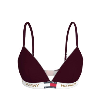 Tommy Hilfiger Maroon Rp Triangel BH