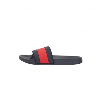 Tommy Hilfiger Bandera de Borracha Flip flops marinha