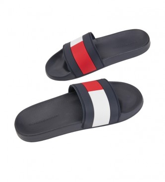 Tommy Hilfiger Rubber Bandera flip flops navy