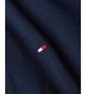 Tommy Hilfiger Kratka polo obleka 1985 v mornariški barvi slim fit