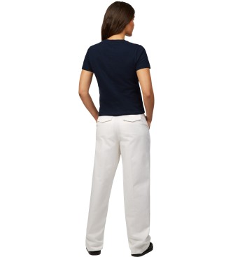 Tommy Hilfiger T-shirt a maniche corte blu navy slim fit