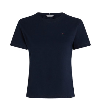 Tommy Hilfiger T-shirt a maniche corte blu navy slim fit