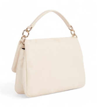 Tommy Hilfiger Saco de couro branco convertvel