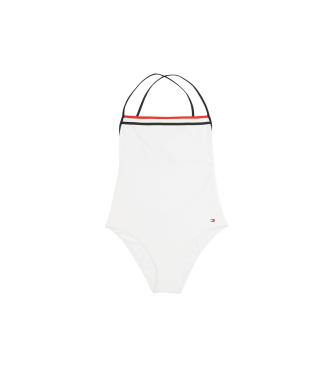 Tommy Hilfiger Minimalist white swimming costume