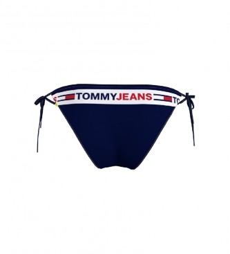 Tommy Hilfiger String Side Tie Cheeky slip blu navy
