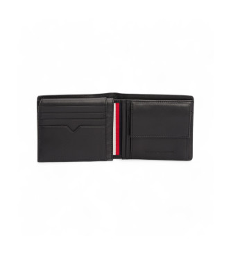 Tommy Hilfiger Porte-documents en cuir Business noir