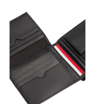 Tommy Hilfiger Porte-documents en cuir Business noir