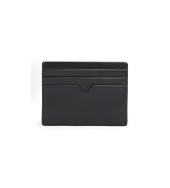 Tommy Hilfiger Leather Business Card Holder black