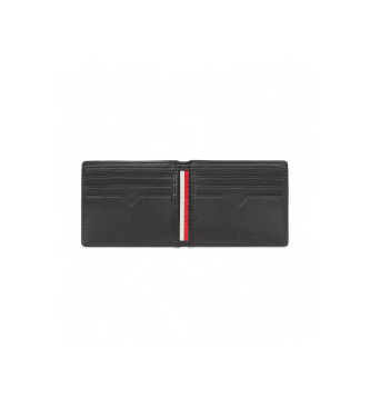 Tommy Hilfiger Porte-documents en cuir Business Mini noir