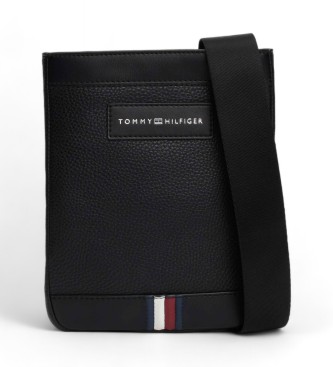 Tommy Hilfiger Borsa da lavoro mini incrociata nera