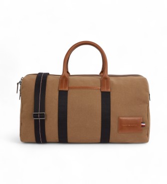 Tommy Hilfiger Torba podróżna Casual Prep Duffle w kolorze brązowym