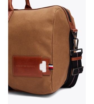 Tommy Hilfiger Torba podróżna Casual Prep Duffle w kolorze brązowym