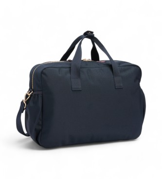 Tommy Hilfiger Pusletaske med navy-monogram