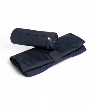 Tommy Hilfiger Pusletaske med navy-monogram