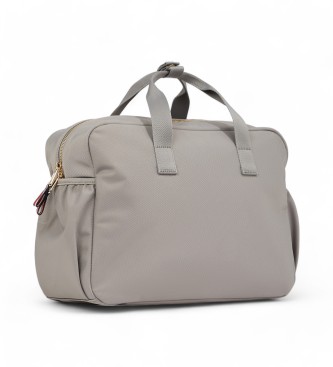 Tommy Hilfiger Borsa fasciatoio con monogramma grigio