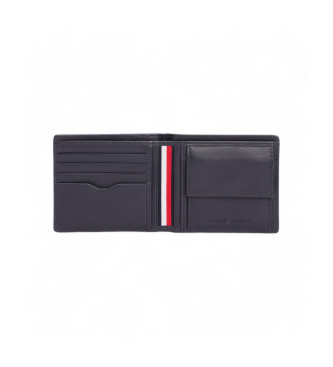 Tommy Hilfiger Usnjena denarnica Corp navy